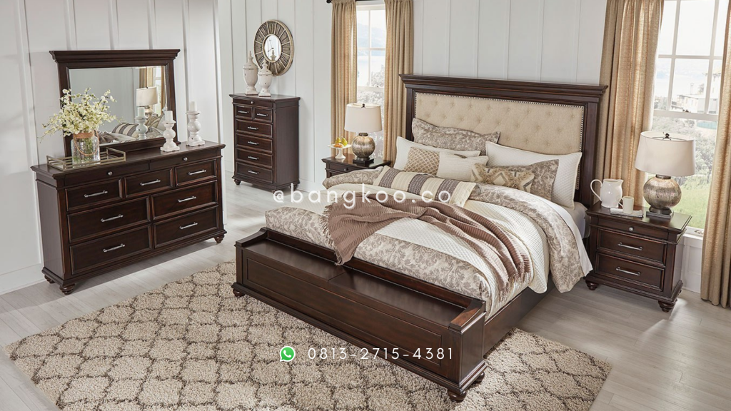 Set Kamar Jati Modern