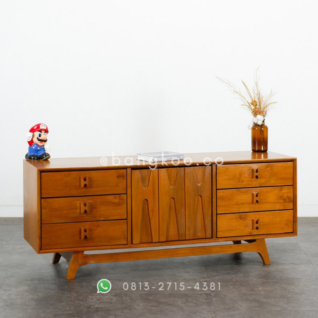 Bufet Jati Minimalis