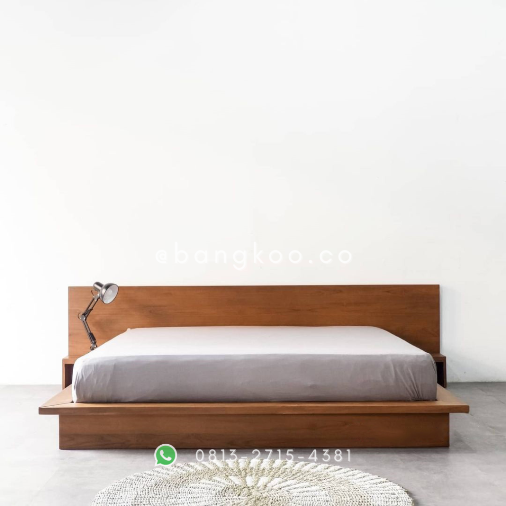 Tempat Tidur Jati Solid
