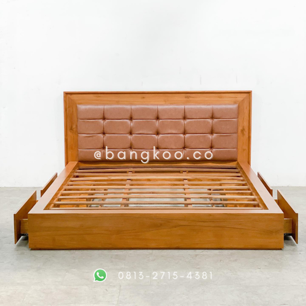 Tempat Tidur Minimalis Laci