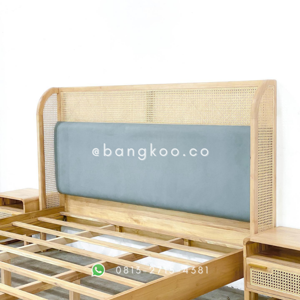 Tempat Tidur Minimalis Rotan