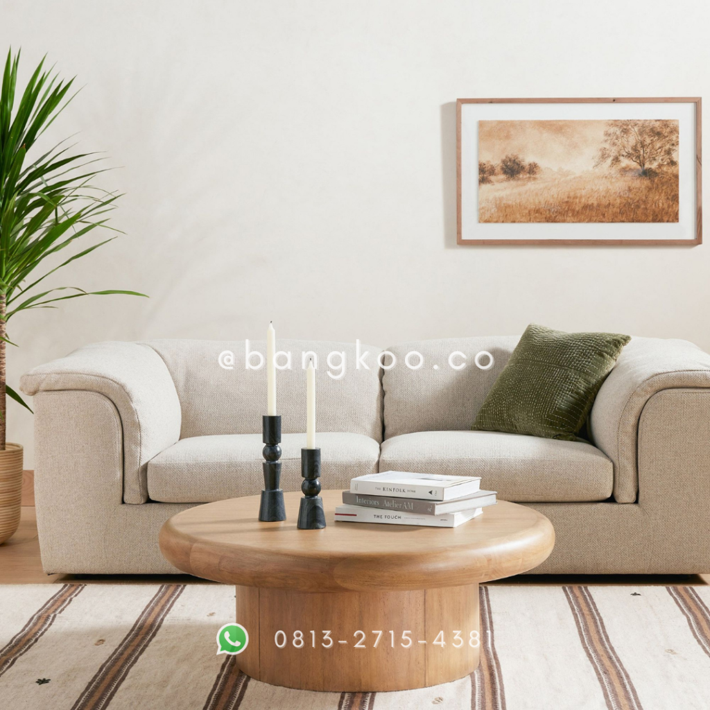 Meja Tamu Jati Solid