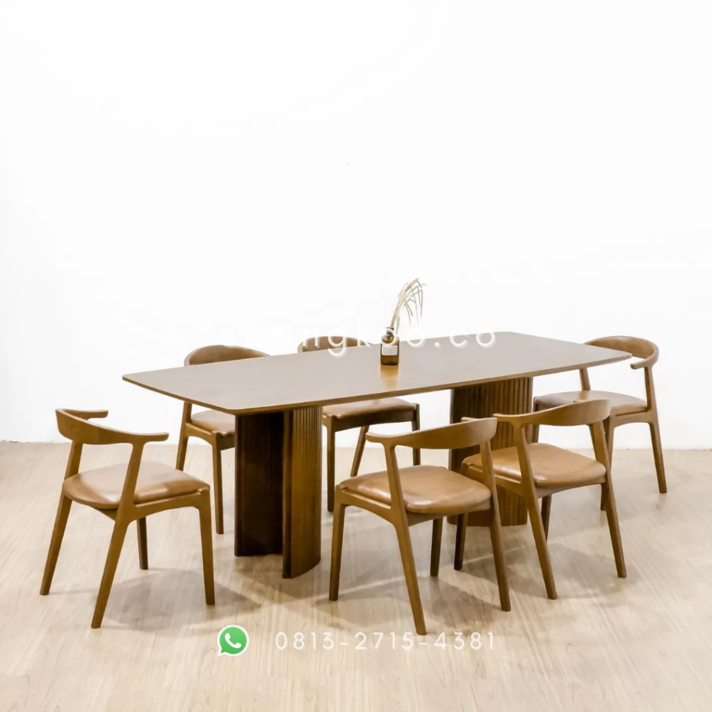 Meja Makan Minimalis Jati Jepara