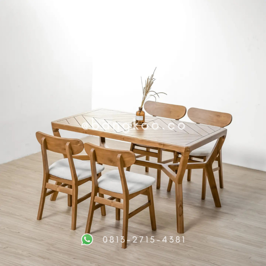Meja Makan Minimalis Motif