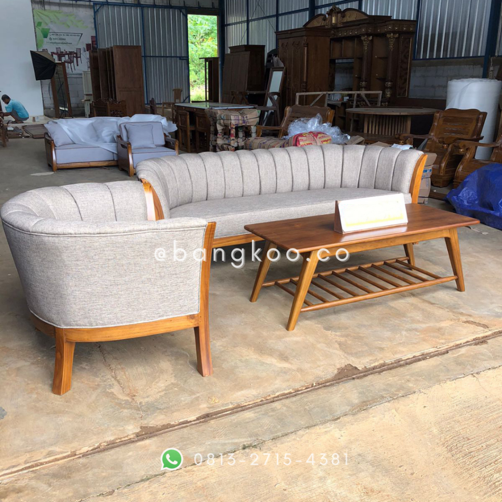 Sofa Kursi Tamu Jati Jepara