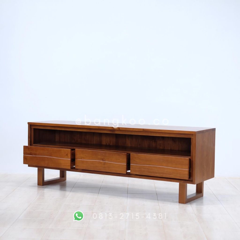 Bufet Jati Retro Pendek
