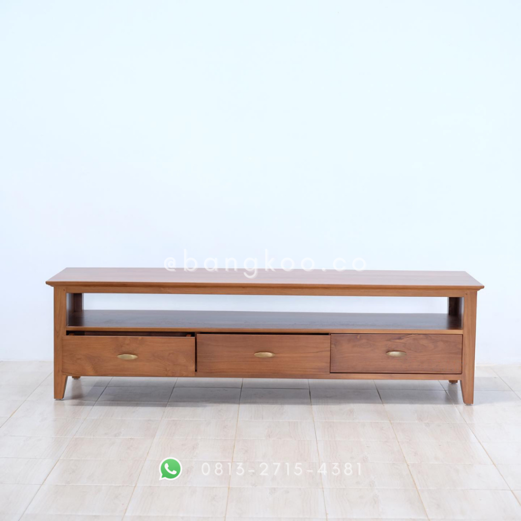 Bufet Minimalis Jati Pendek