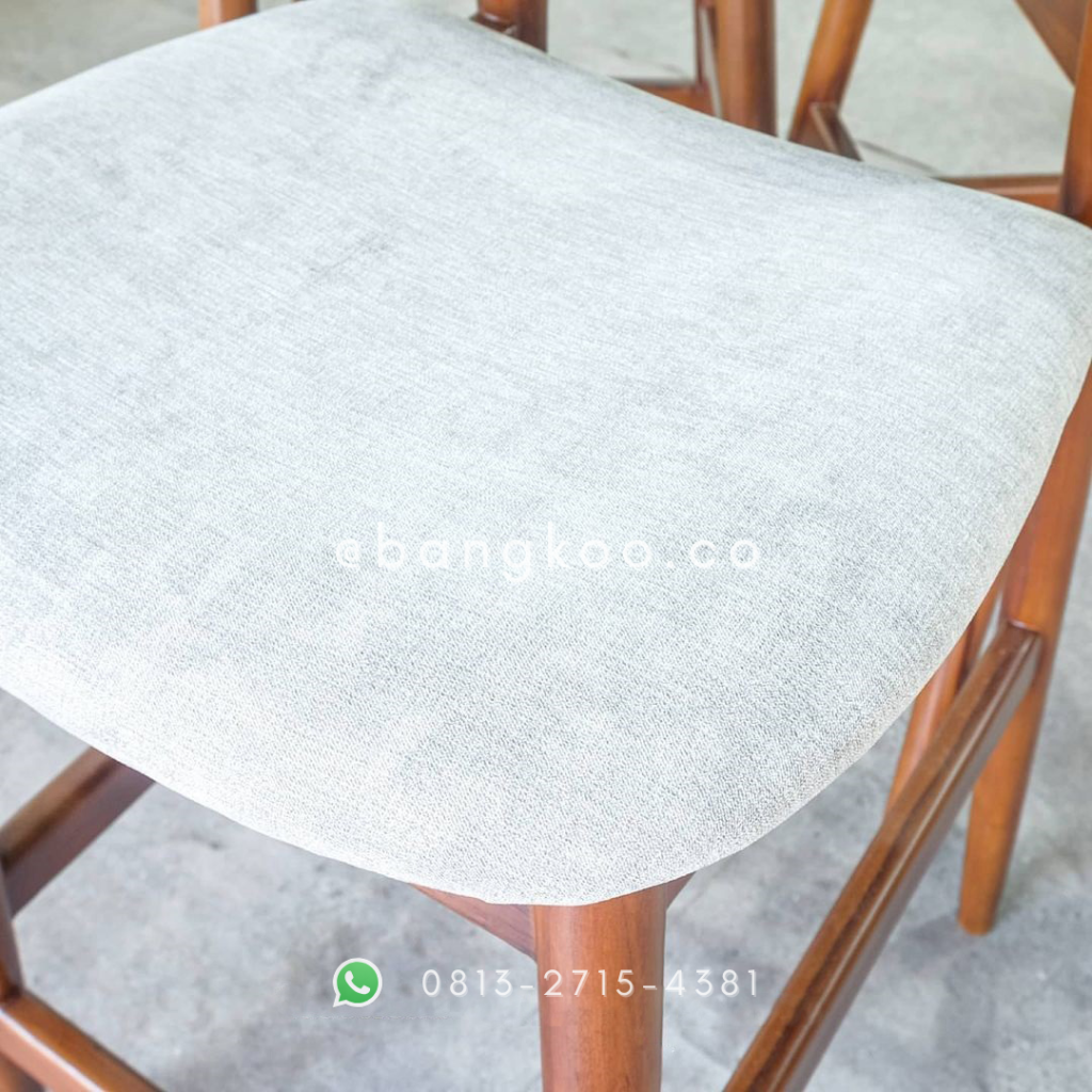 Kursi Bar Jati Modern