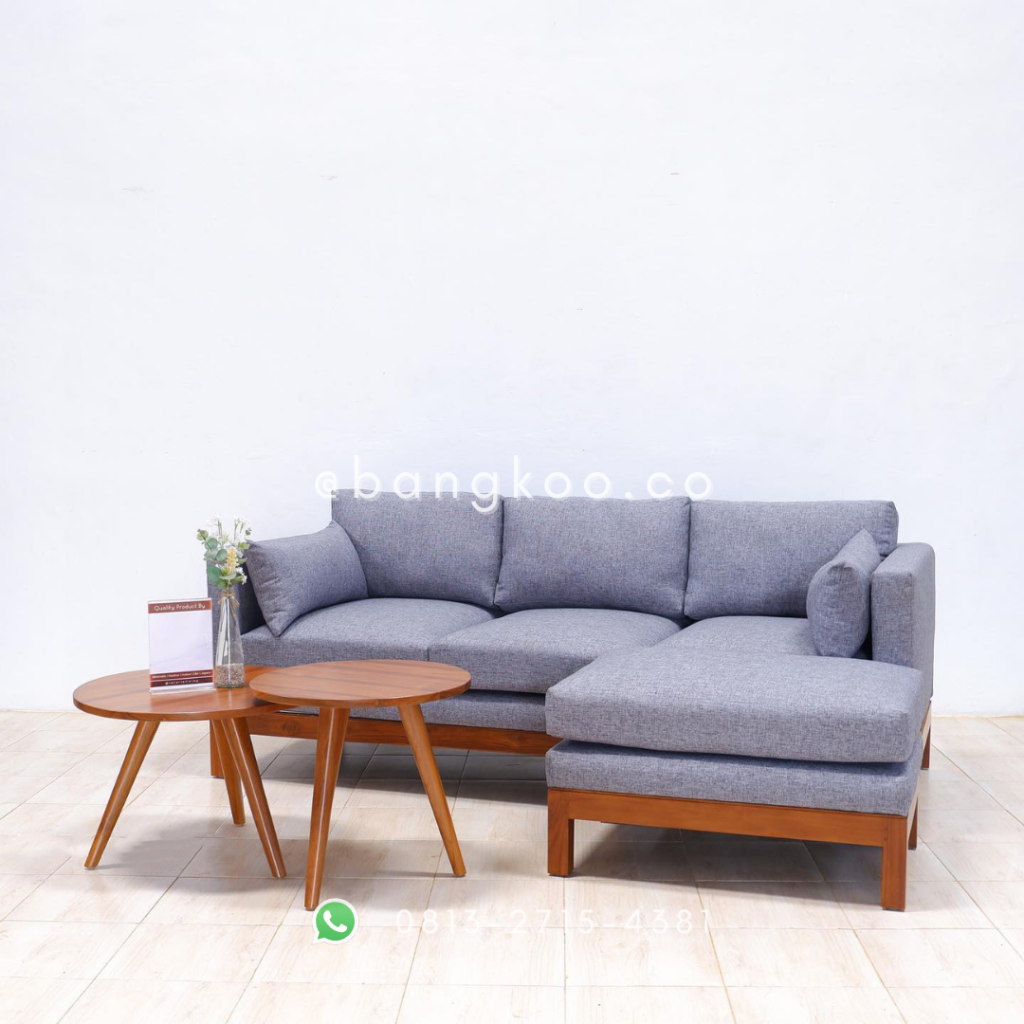 Sofa Kursi Sudut Jati