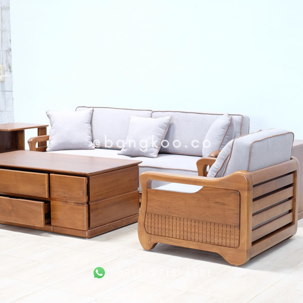 Sofa Kursi Tamu Jati