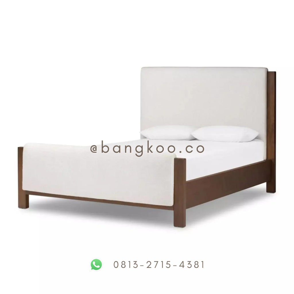 Tempat Tidur Jati Minimalis Modern
