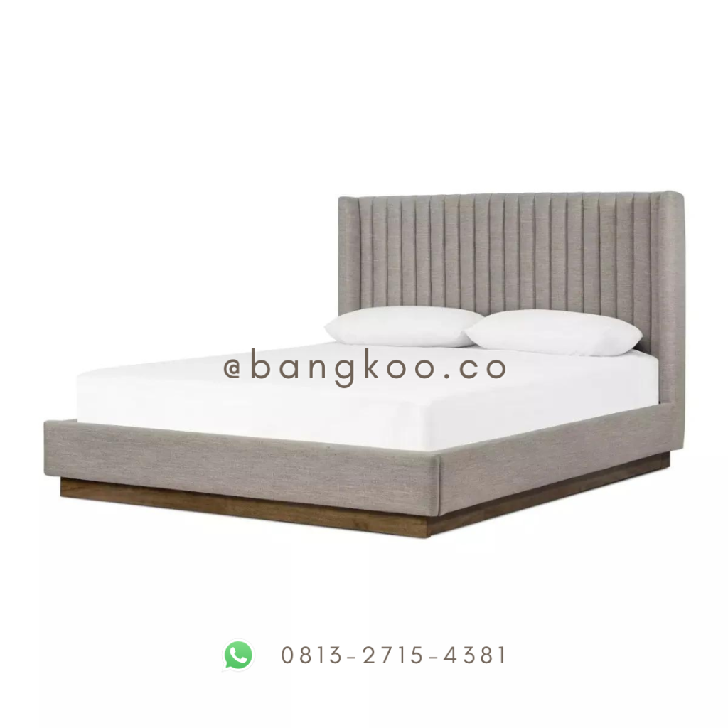Tempat Tidur Jati Modern