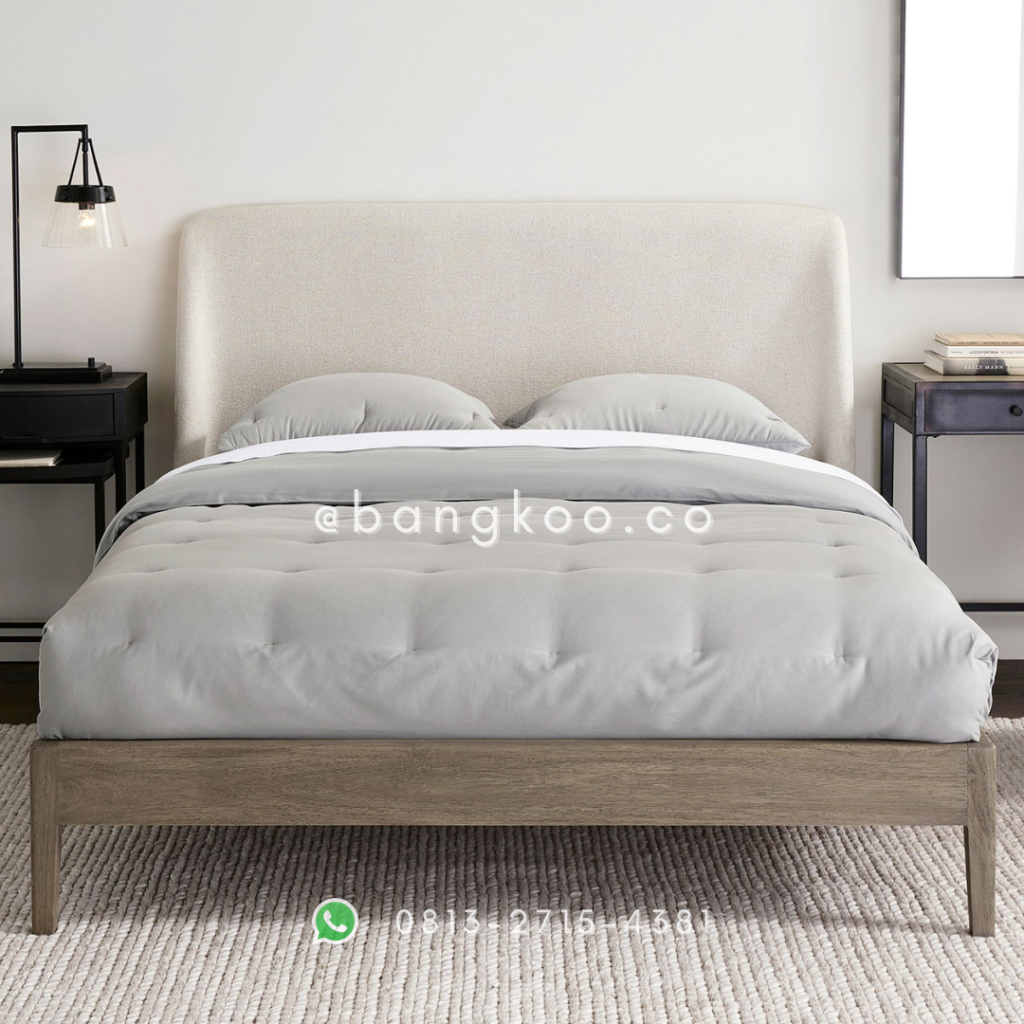 Tempat Tidur Modern Jati