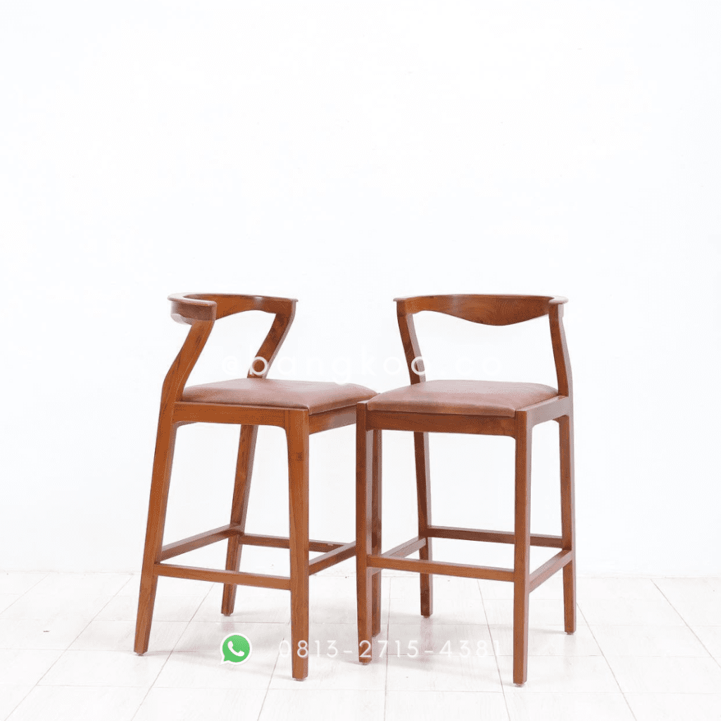 Kursi Bar Jati Minimalis