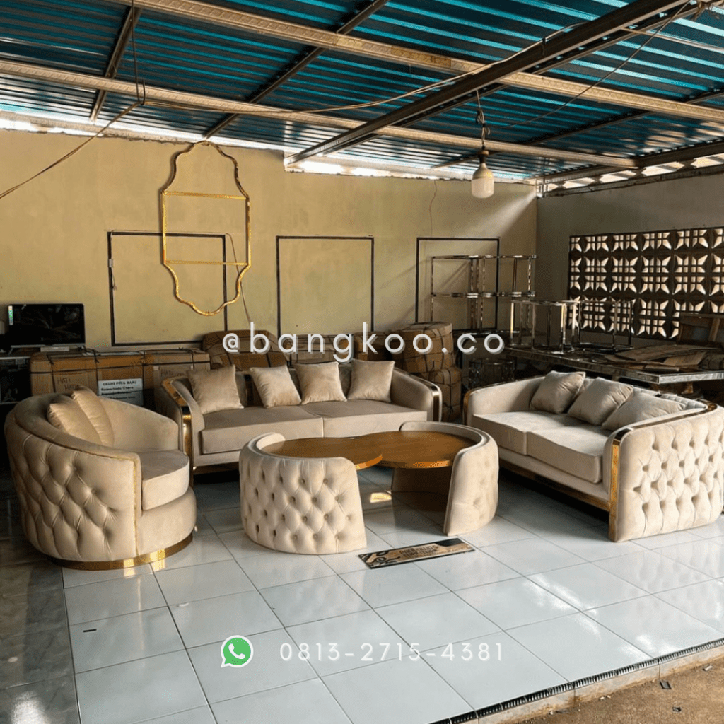 Sofa Tamu Modern Mewah