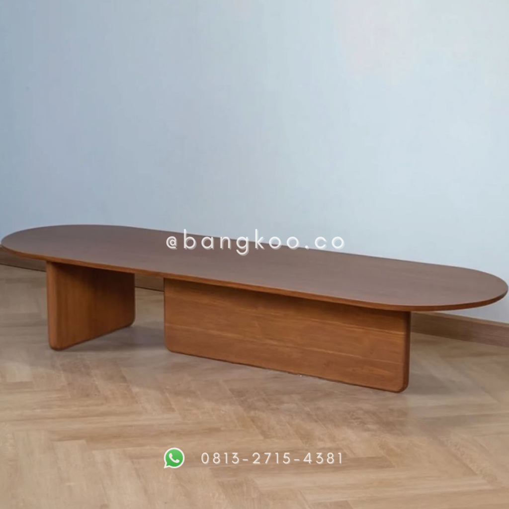 Meja Tamu Jati Minimalis