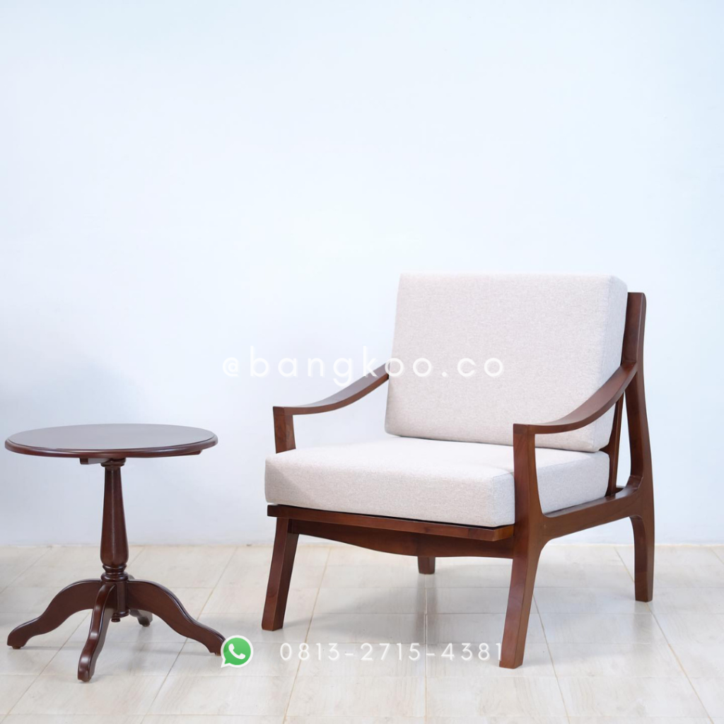 Kursi Santai Jati Modern