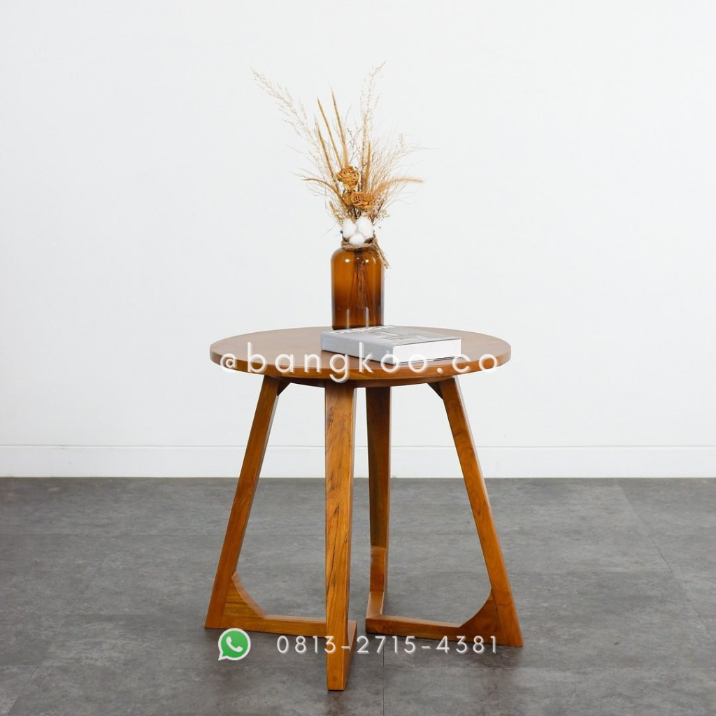 Meja Kopi Teras Jati Terbaru